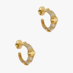 Earrings with diamonds